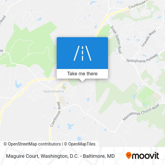 Maguire Court map