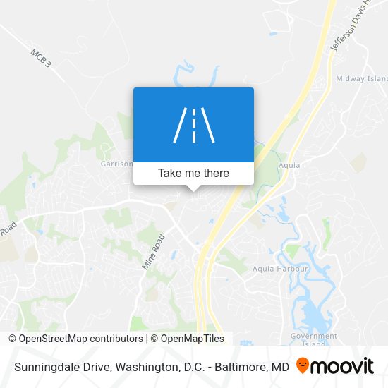 Sunningdale Drive map