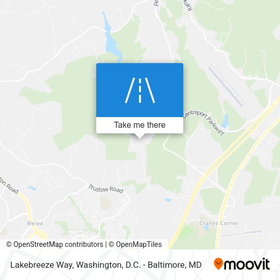 Lakebreeze Way map