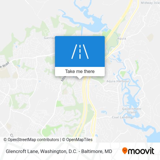 Mapa de Glencroft Lane