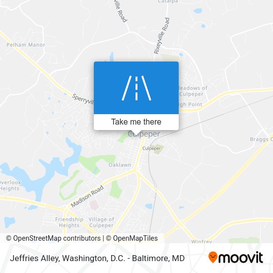 Jeffries Alley map