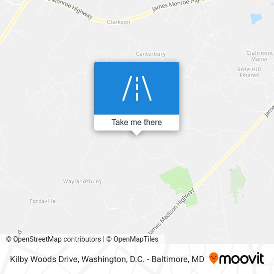 Mapa de Kilby Woods Drive