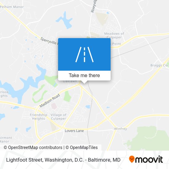 Lightfoot Street map