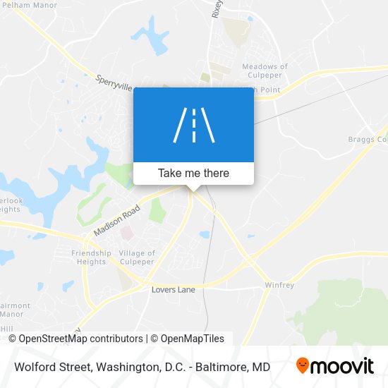 Mapa de Wolford Street
