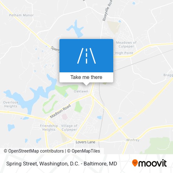 Spring Street map