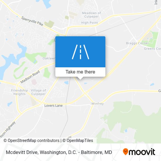 Mcdevitt Drive map