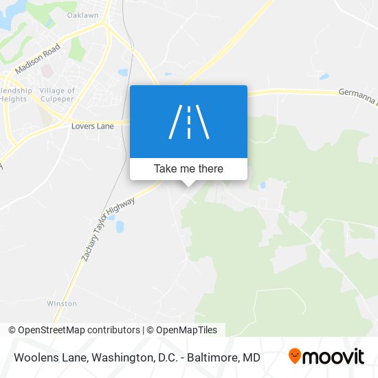 Mapa de Woolens Lane