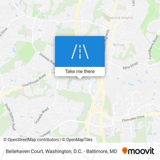 Mapa de Bellehaven Court