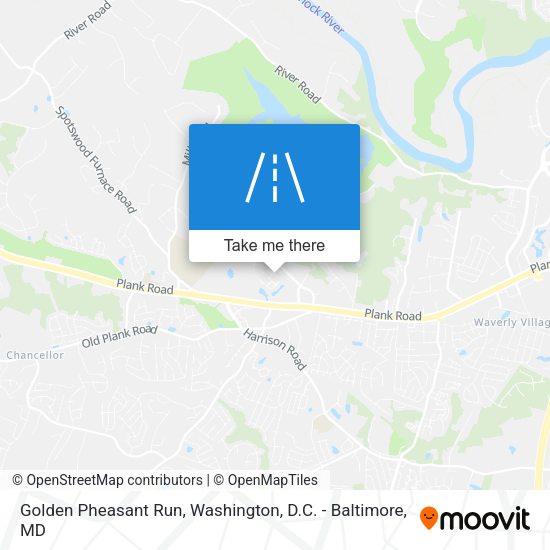 Mapa de Golden Pheasant Run
