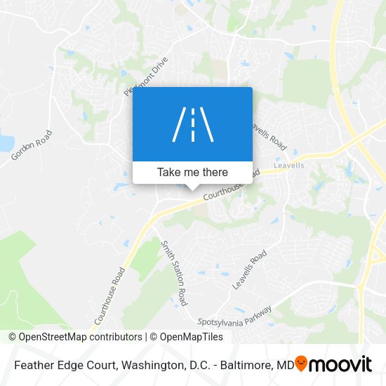 Mapa de Feather Edge Court