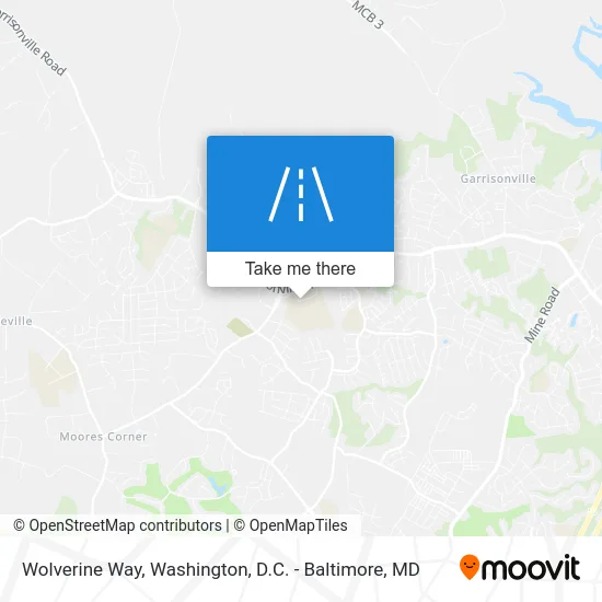 Wolverine Way map