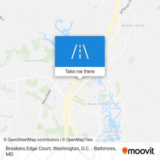 Mapa de Breakers Edge Court