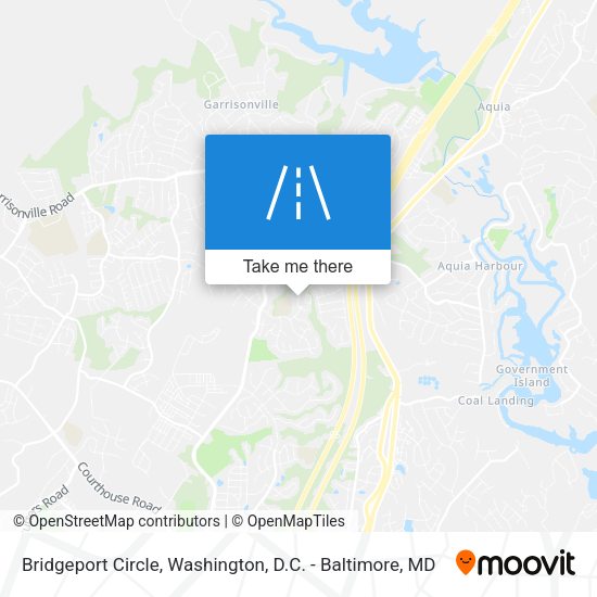Bridgeport Circle map
