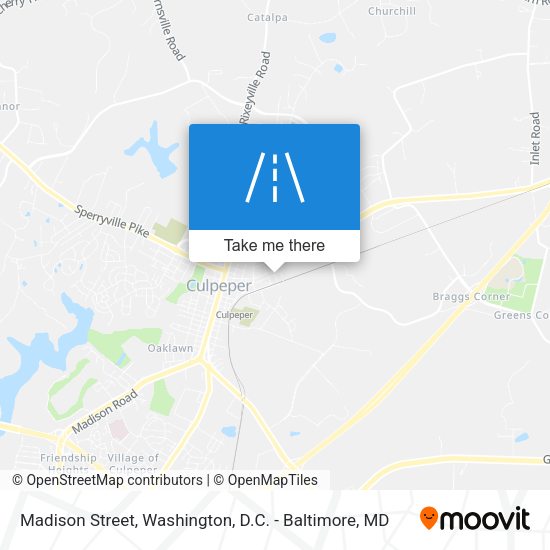 Mapa de Madison Street