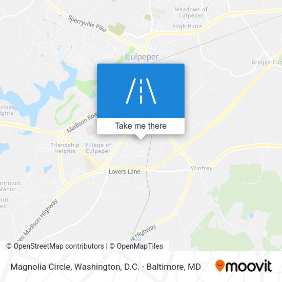 Magnolia Circle map