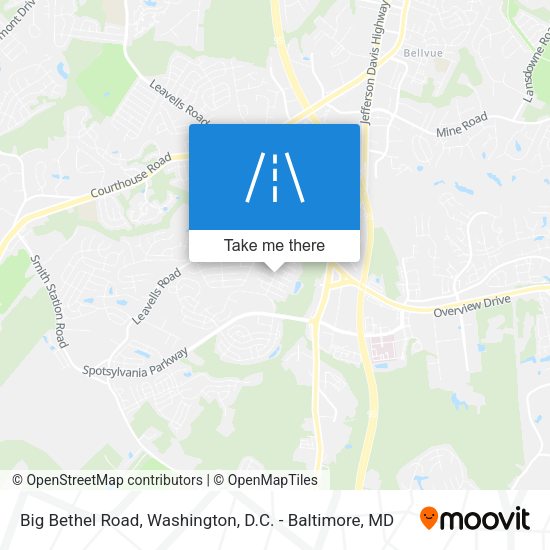 Mapa de Big Bethel Road