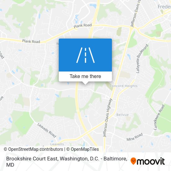 Brookshire Court East map