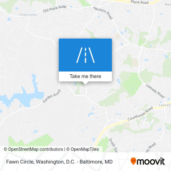 Fawn Circle map