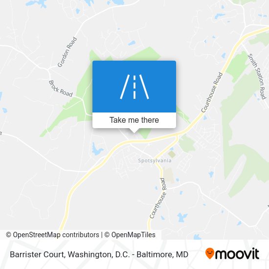 Barrister Court map
