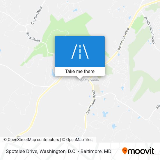 Spotslee Drive map