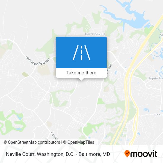Neville Court map