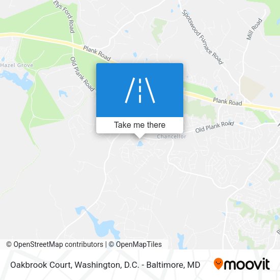 Oakbrook Court map