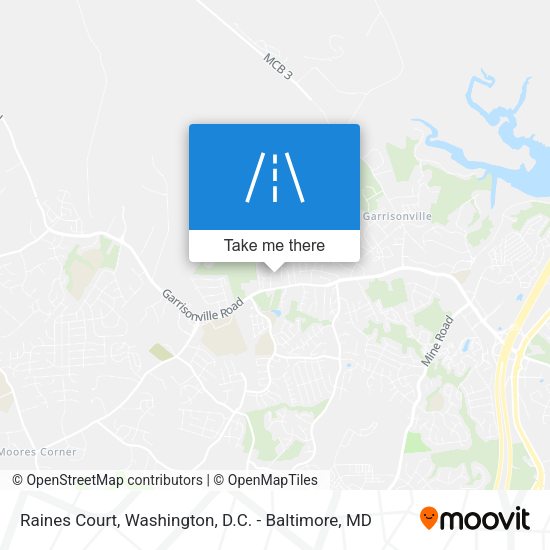 Raines Court map