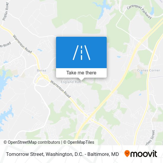 Mapa de Tomorrow Street
