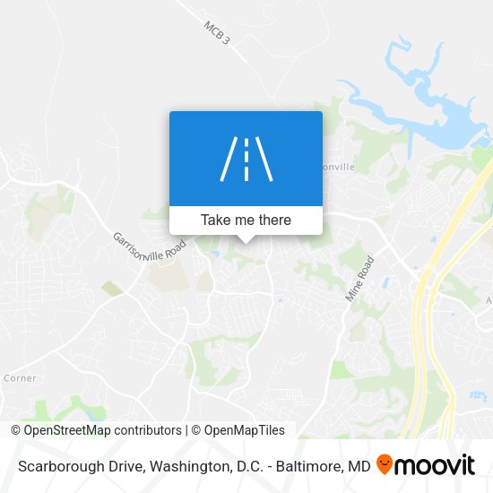 Scarborough Drive map