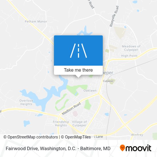Mapa de Fairwood Drive