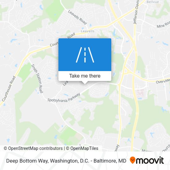 Deep Bottom Way map
