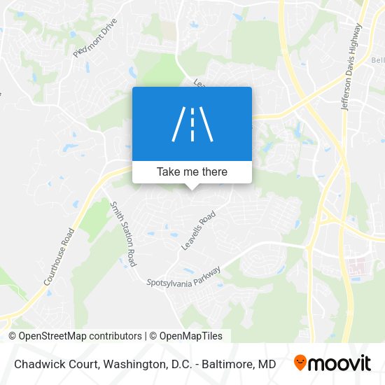 Chadwick Court map