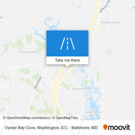 Mapa de Oyster Bay Cove