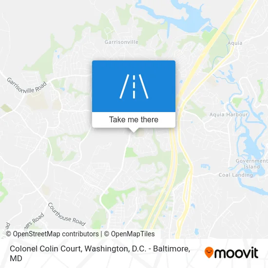 Colonel Colin Court map