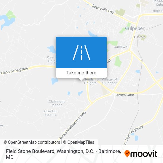 Field Stone Boulevard map