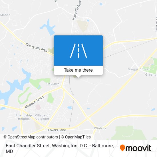 Mapa de East Chandler Street