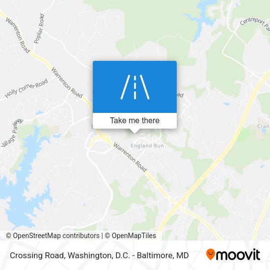 Crossing Road map