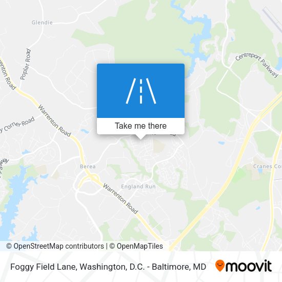 Mapa de Foggy Field Lane
