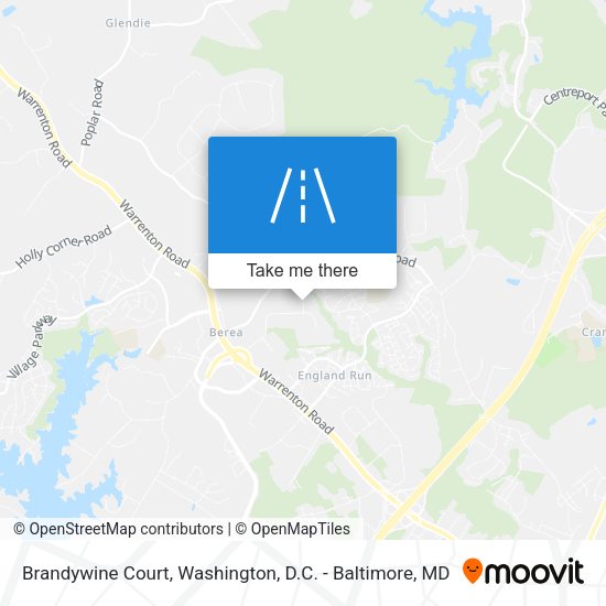 Brandywine Court map