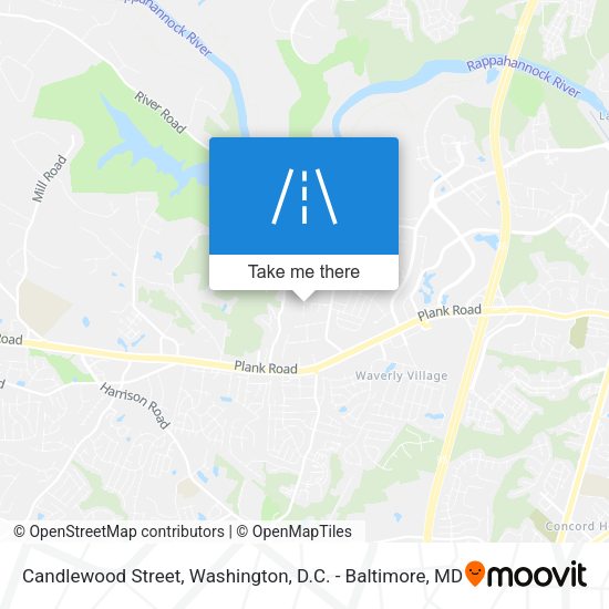 Candlewood Street map