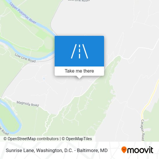 Sunrise Lane map