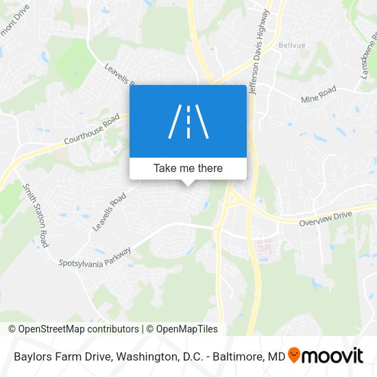 Mapa de Baylors Farm Drive