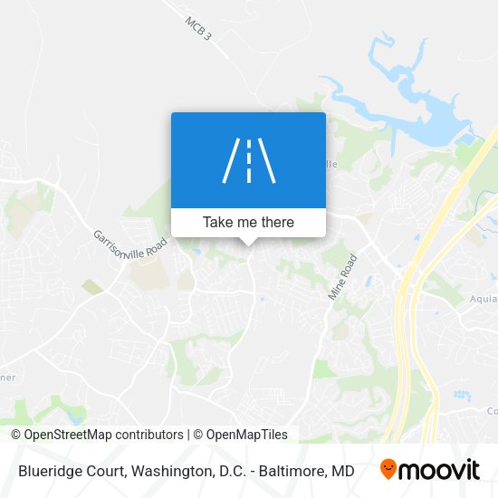 Mapa de Blueridge Court