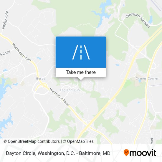 Dayton Circle map