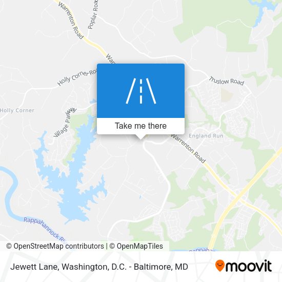 Jewett Lane map