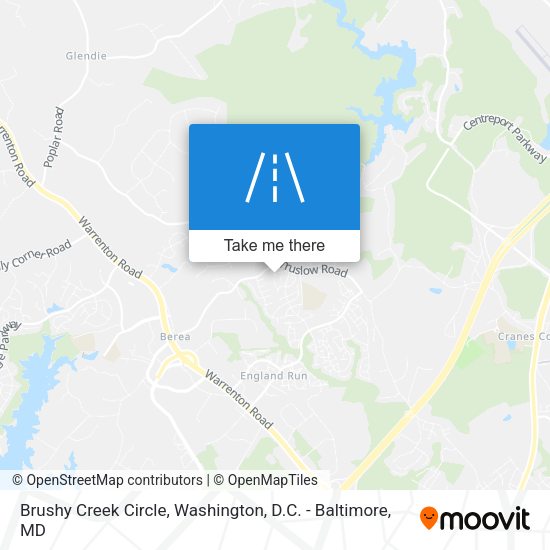 Mapa de Brushy Creek Circle
