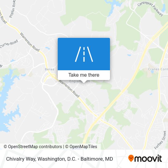 Chivalry Way map