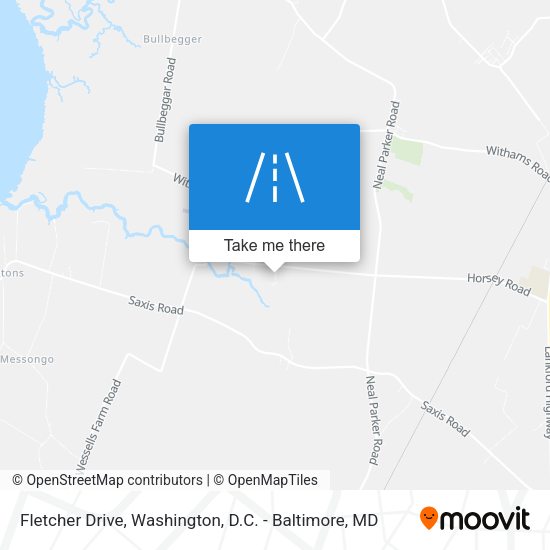 Fletcher Drive map
