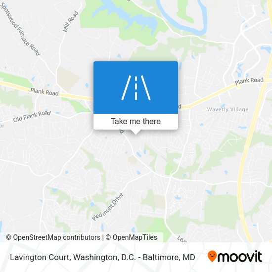 Lavington Court map