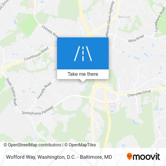 Wofford Way map
